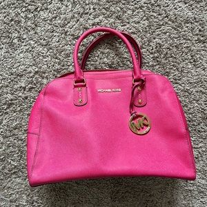 Pink Michael Kors bag